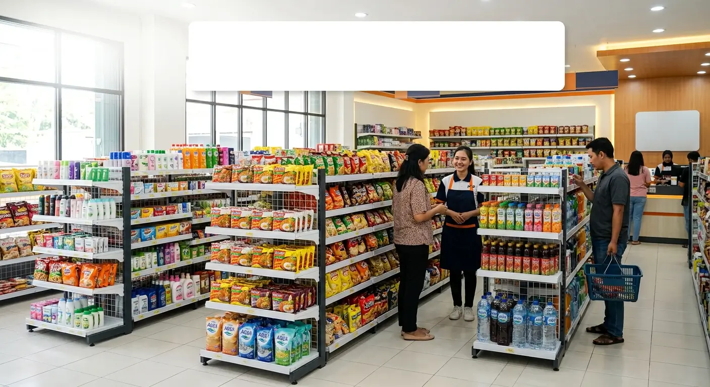 Jual Rak Minimarket Kendari: Solusi Tampilan Toko Modern